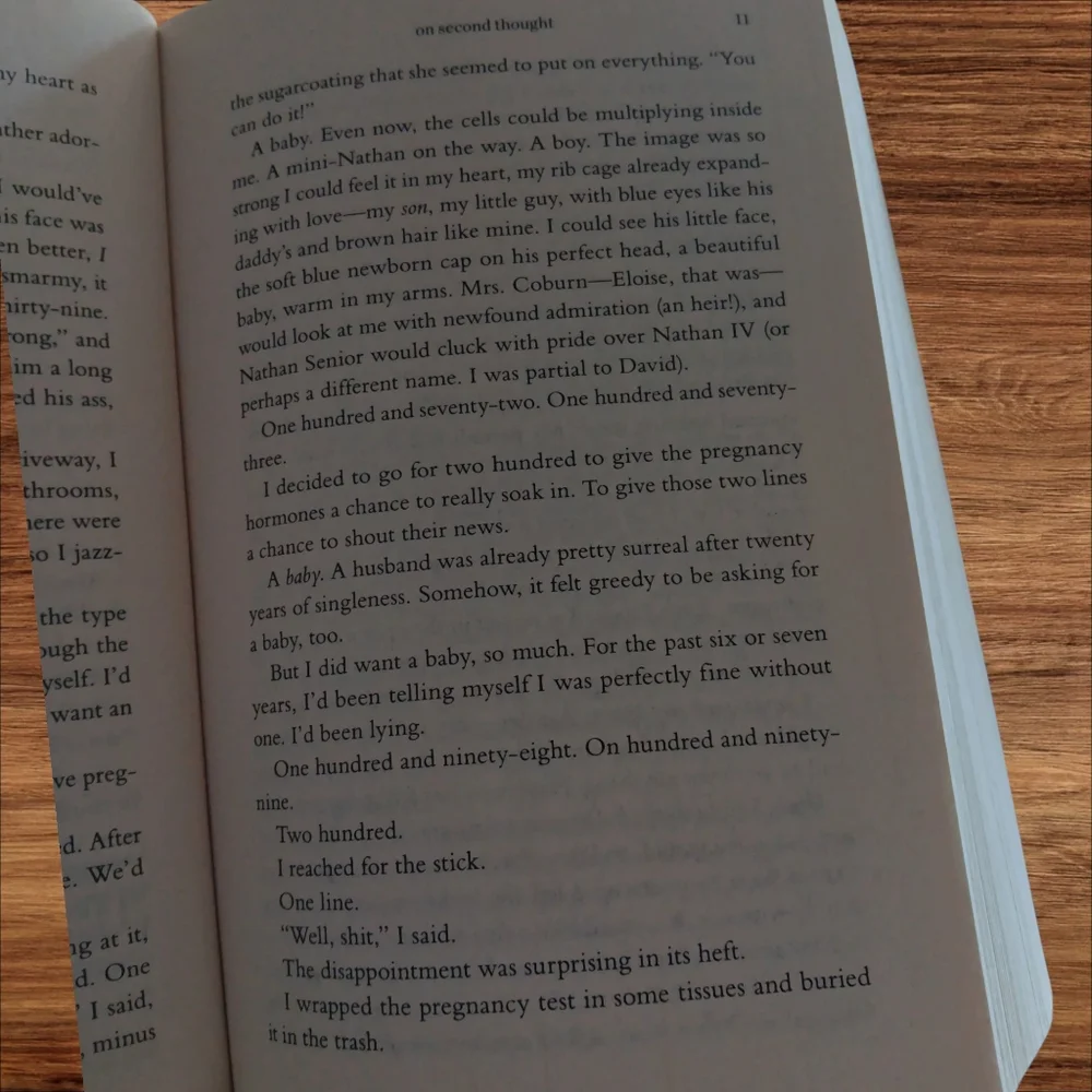 Novel On Second Thought - Picture 7 of 12